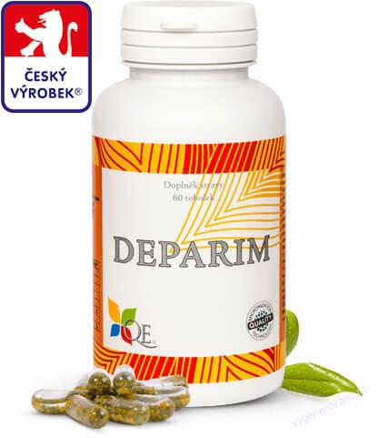 DEPARIM pro detox | ostropestřecový olej, ořešák, B2, Q10 | český výrobek | 60 tobolek