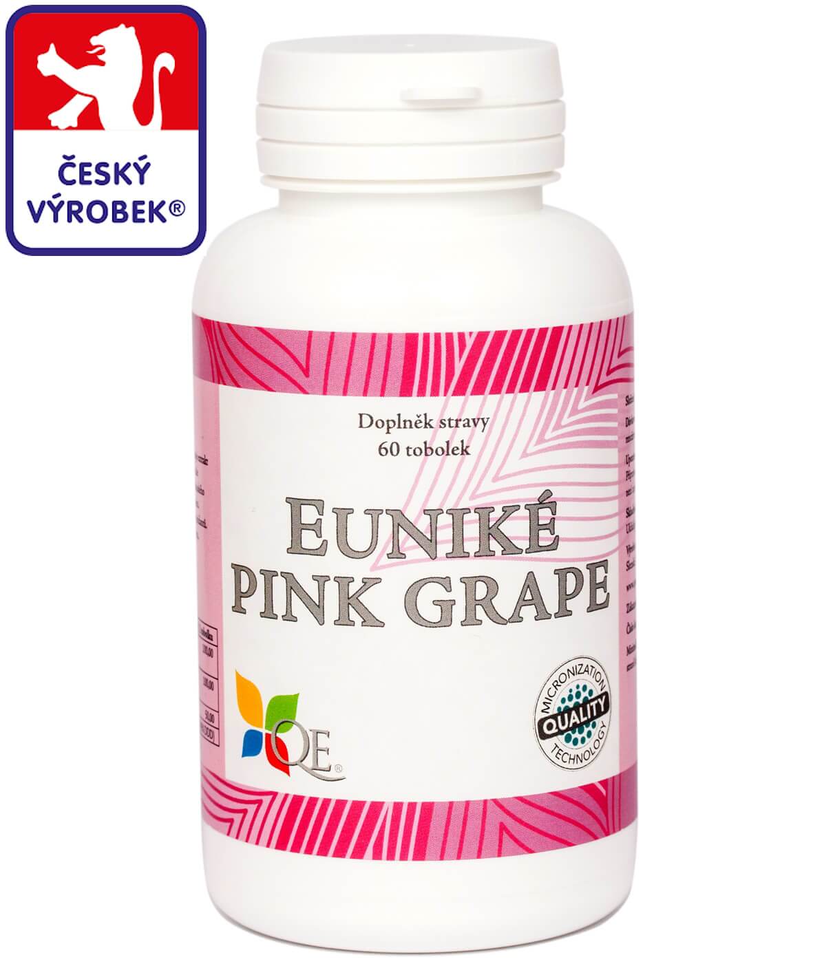 EUNIKÉ PINK GRAPE - přírodní zabiják 800 druhů virů a bakterií