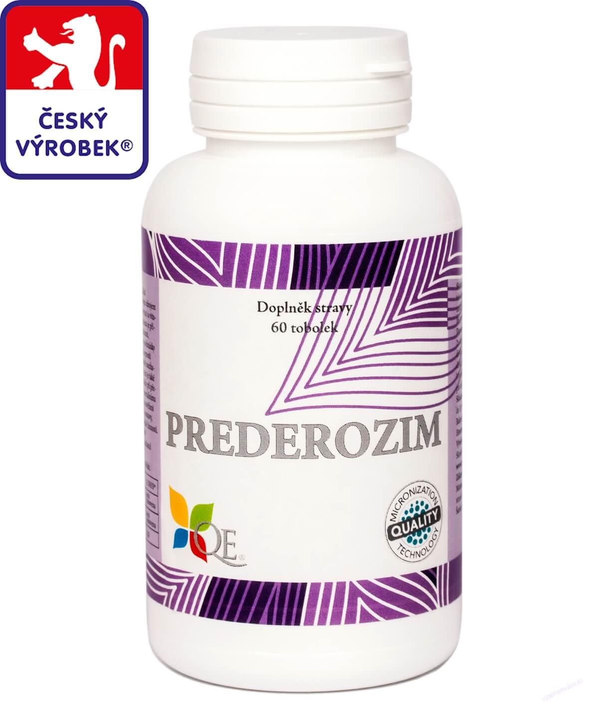 PREDEROZIM pro stimulaci a podporu mozkové činnosti | trehalóza, rozmarýn, aktivní vitamín B6 | český výrobek | 60 tobolek