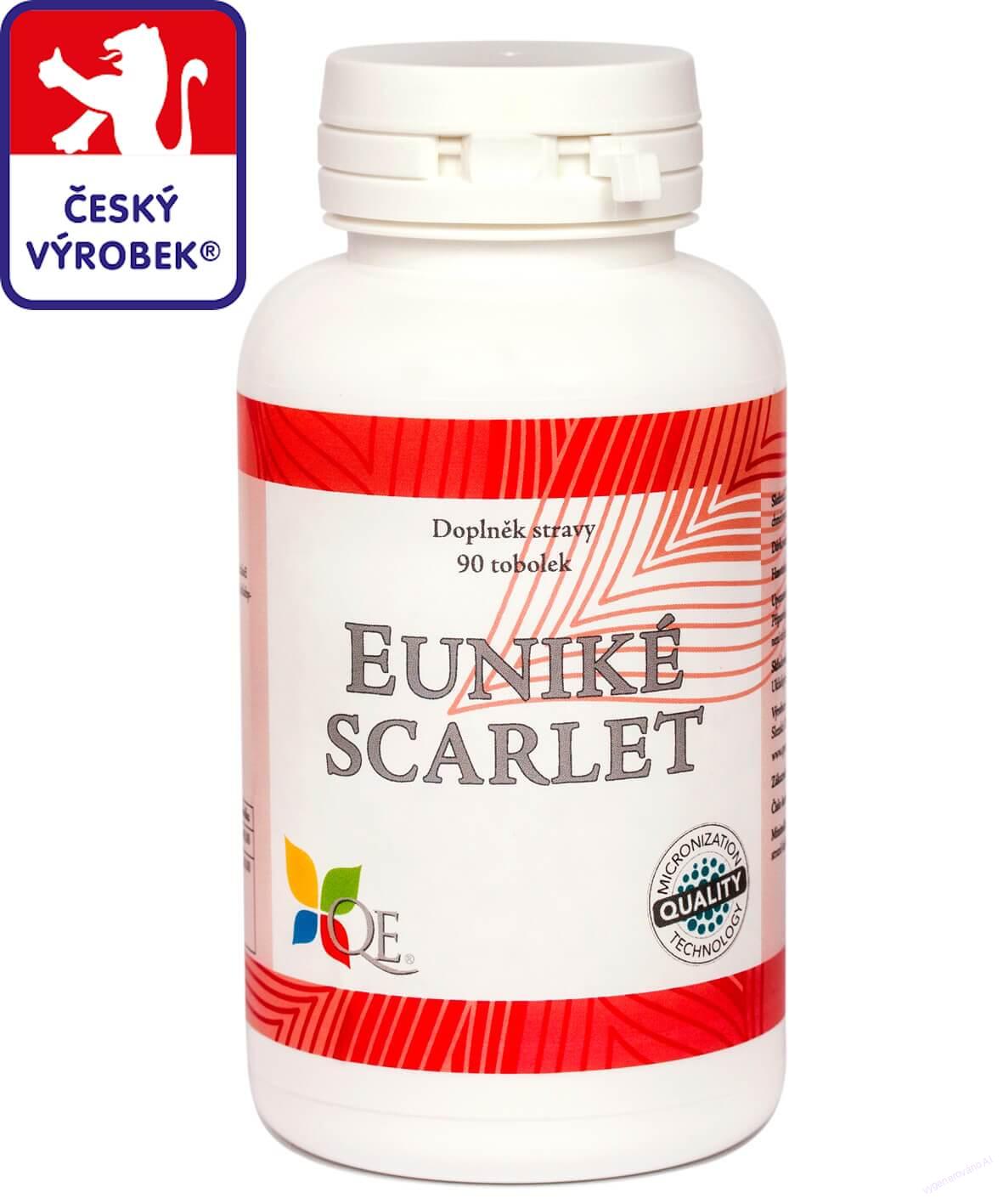 EUNIKÉ SCARLET pro regeneraci pohybového aparátu | žraločí chrupavka (bílkoviny, vápník) a extrakt kurkumy | český výrobek | 90 tobolek