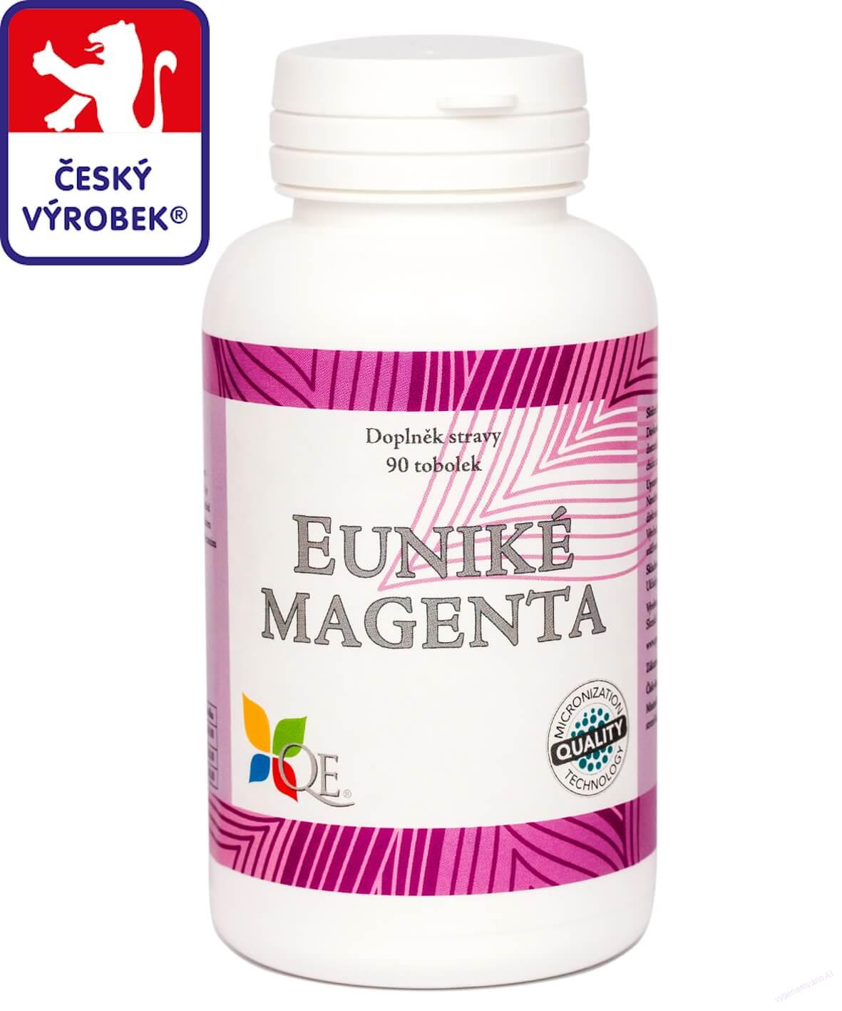 EUNIKÉ MAGENTA pro klidnou mysl a dobrou náladu | šácholan lékařský, extrakt chmele a inositol | český výrobek | 90 tobolek